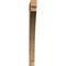 Ekena Millwork Thorton Block Rough Sawn Bracket, Western Red Cedar, 4"W x 46"D x 46"H BKT04X46X46THR05RWR - alternate 3